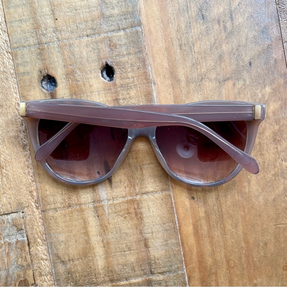 Fossil Cat Eye Sunglasses in Taupe - Picture 2 of 5